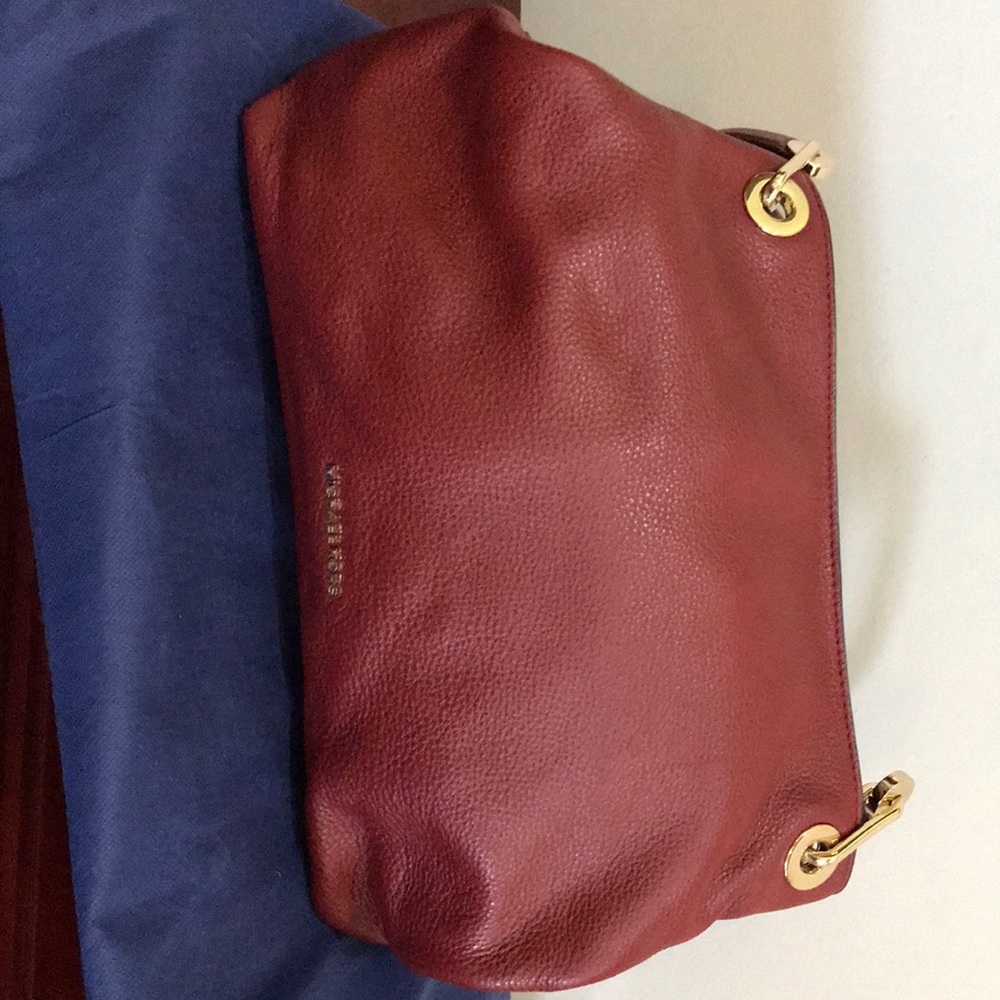 Red Michael Kors Tote Used